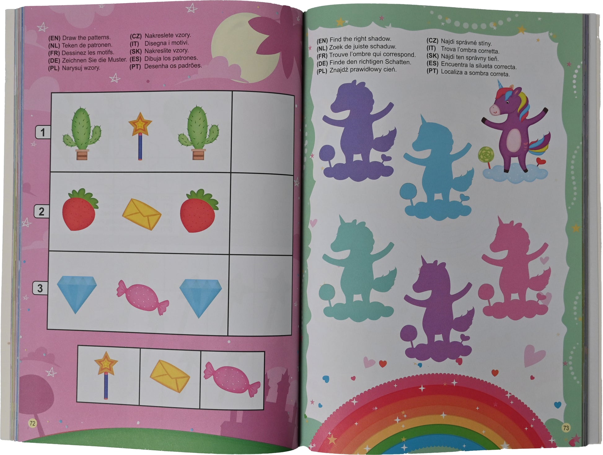 ROOST Activity- und Malbuch B1070 2 Aufkleberbögen