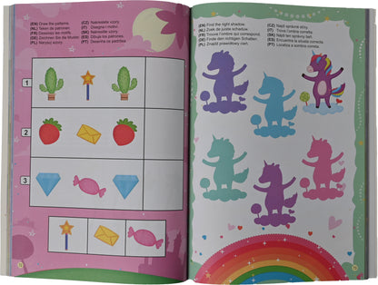 ROOST Activity- und Malbuch B1070 2 Aufkleberbögen