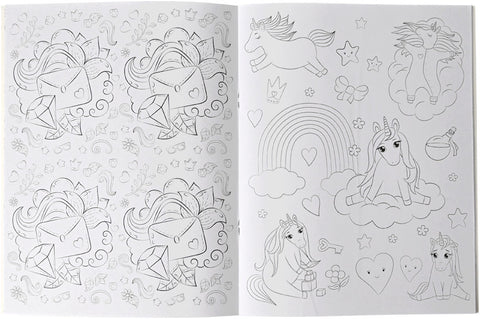 ROOST Malbuch Doodle A4 B212 2 Stück assortiert