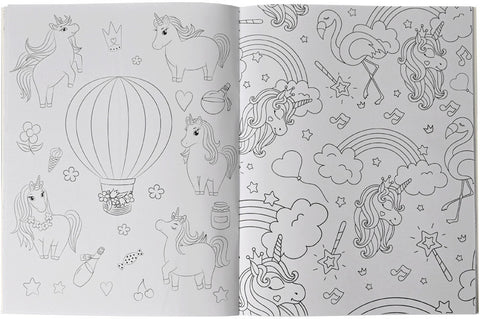 ROOST Malbuch Doodle A4 B212 2 Stück assortiert