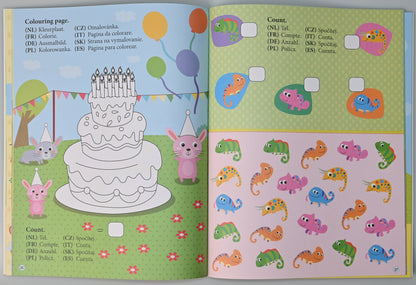 ROOST Activity-Buch Jungel B902 assortiert 21,5x28cm