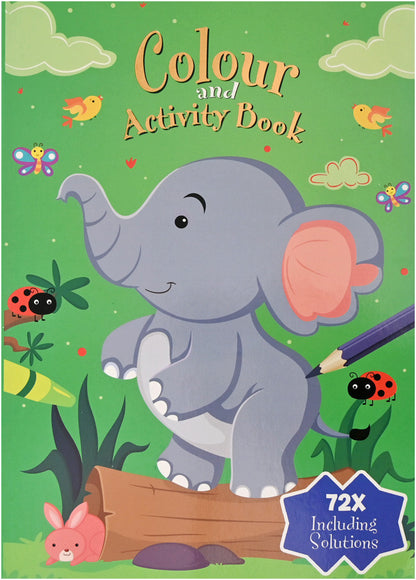 ROOST Aktivitäten- und Malbuch A4 B903 assortiert