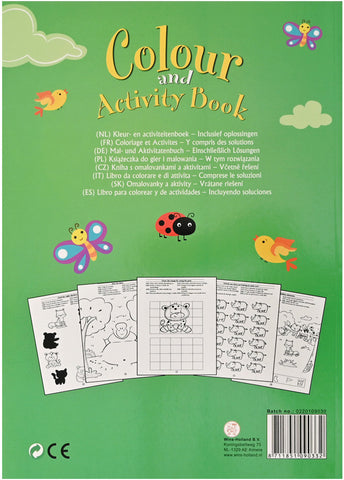 ROOST Aktivitäten- und Malbuch A4 B903 assortiert