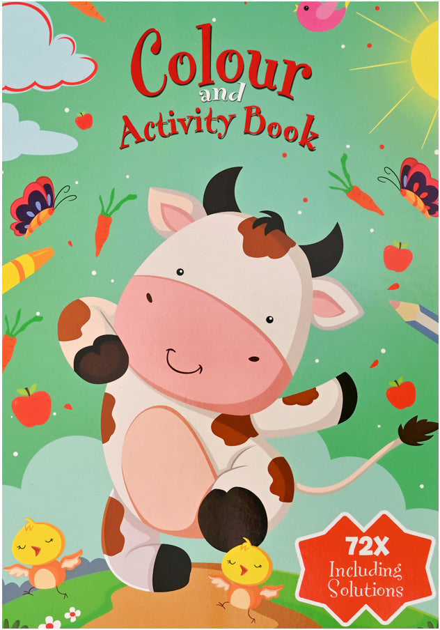 ROOST Aktivitäten- und Malbuch A4 B903 assortiert