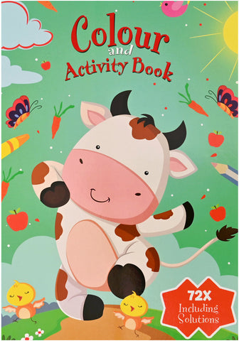 ROOST Aktivitäten- und Malbuch A4 B903 assortiert