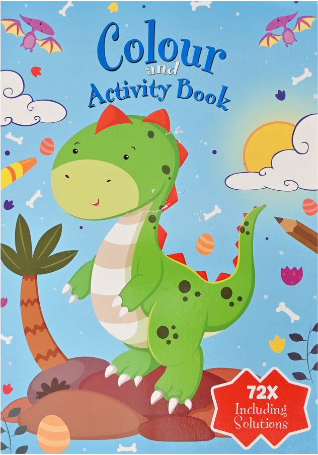 ROOST Aktivitäten- und Malbuch A4 B903 assortiert