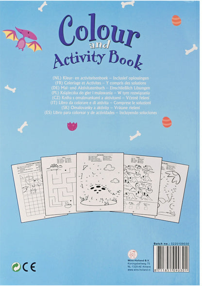 ROOST Aktivitäten- und Malbuch A4 B903 assortiert