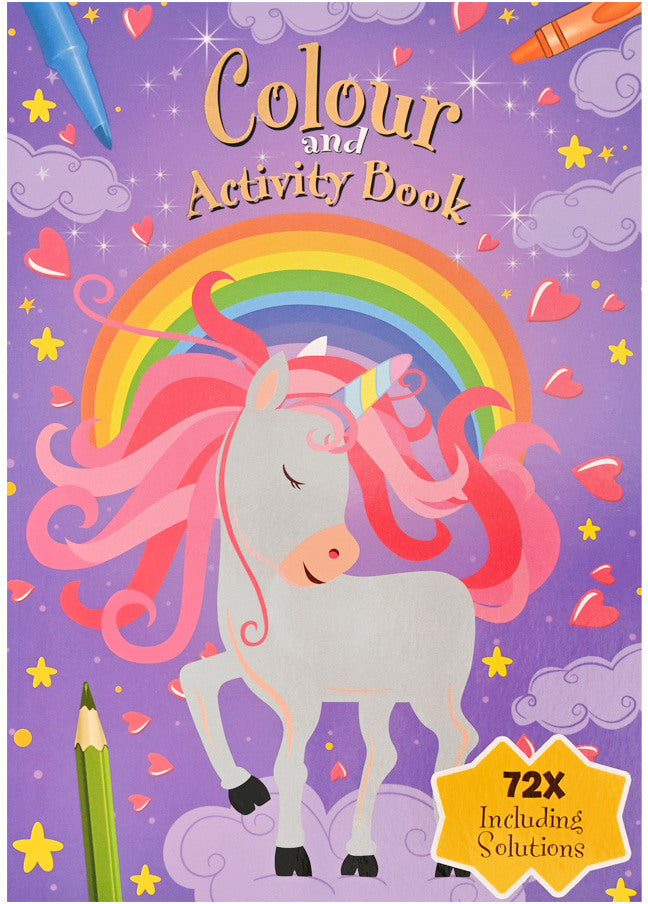 ROOST Aktivitäten- und Malbuch A4 B903 assortiert