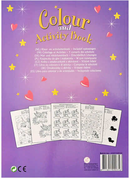 ROOST Aktivitäten- und Malbuch A4 B903 assortiert