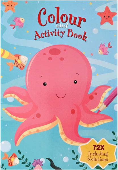 ROOST Aktivitäten- und Malbuch A4 B903 assortiert