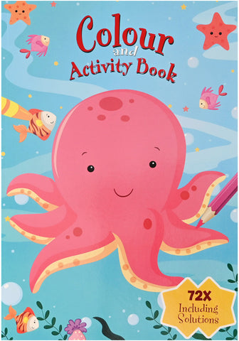 ROOST Aktivitäten- und Malbuch A4 B903 assortiert