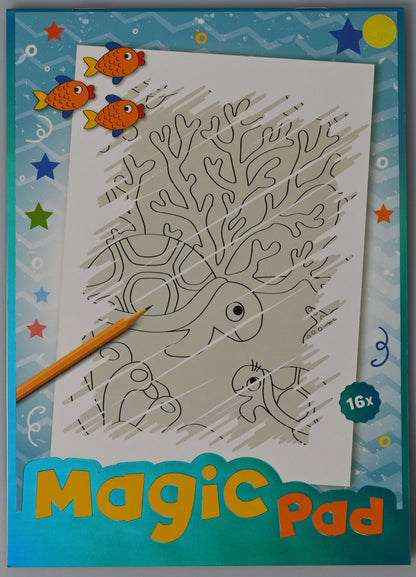 ROOST Kratzblock FB1070 4 Stück assortiert