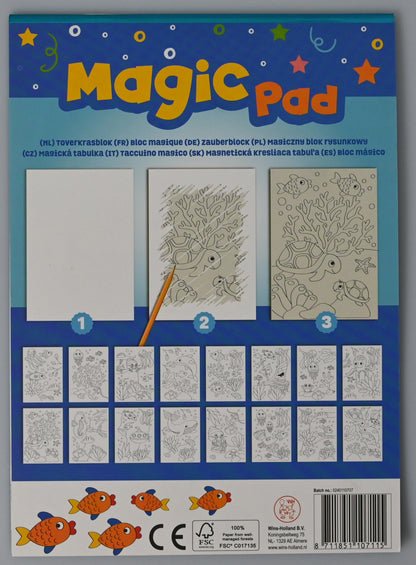 ROOST Kratzblock FB1070 4 Stück assortiert