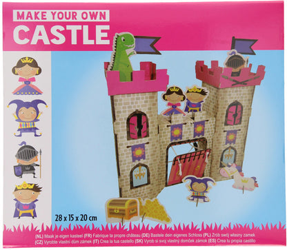 ROOST Bastelset DIY KN240 Piraten, Burg, Baumhaus ass.