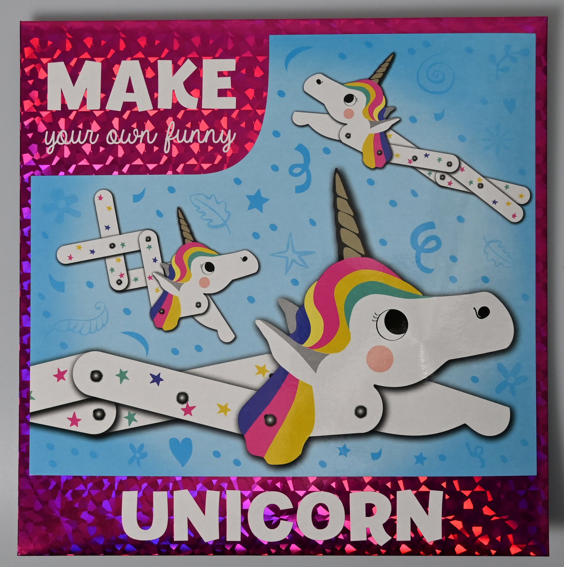 ROOST Bastelset DIY KN250 Dino, Schlange, Einhorn ass.