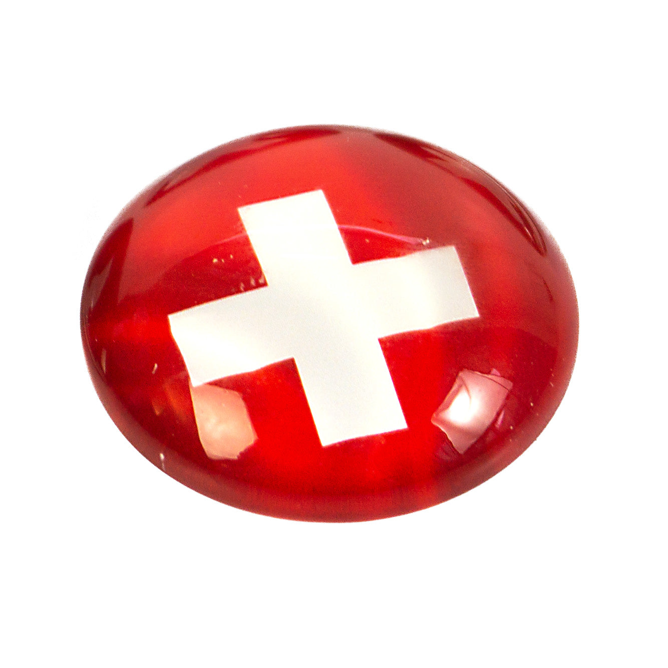 ROOST Magnet Schweizerkreuz Ø3.5cm PA-M2049 assortiert