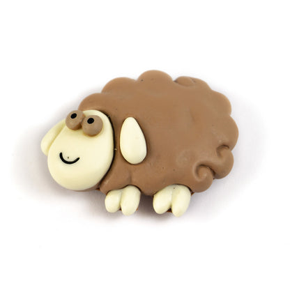 ROOST Magnet Schaf 5x4.3cm PA-M2478 assortiert