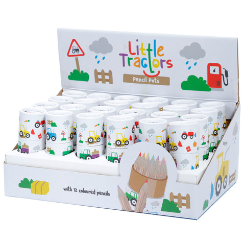 ROOST Farbstift Traktor PCASE47 12 Stück