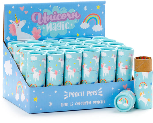 ROOST Farbstifte Einhorn PCASE54 12 Farben