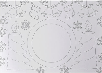 ROOST Malblock Tischset 30x42cm SC815 Weihnachten