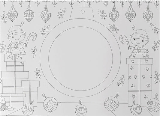 ROOST Malblock Tischset 30x42cm SC815 Weihnachten