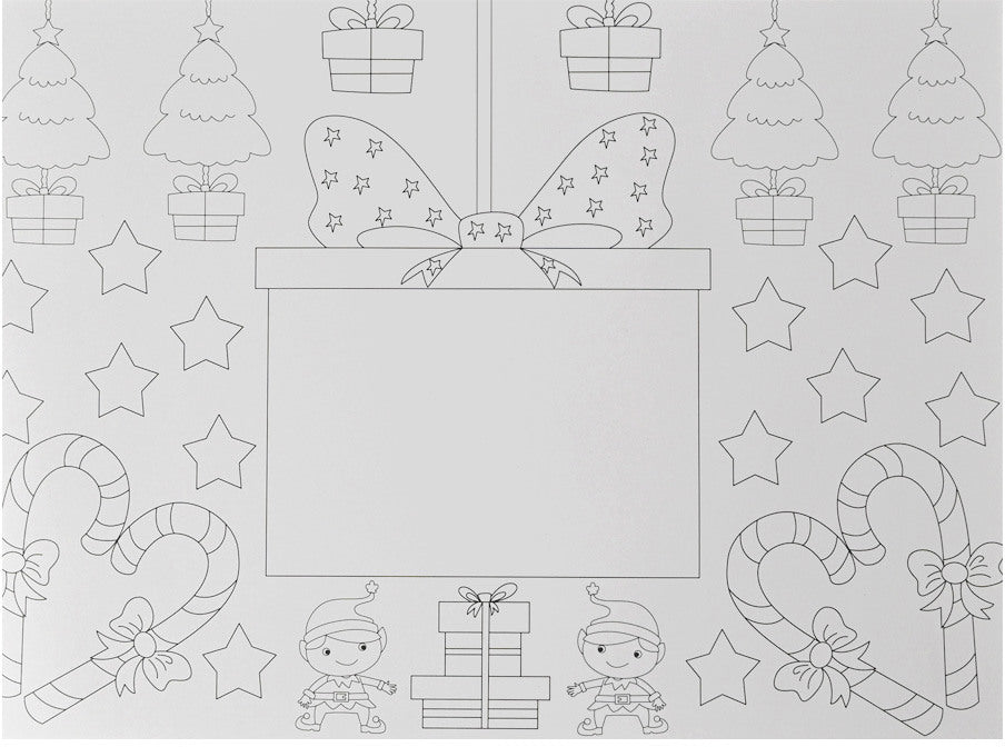 ROOST Malblock Tischset 30x42cm SC815 Weihnachten