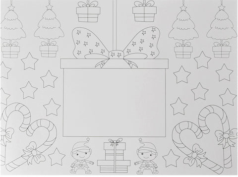 ROOST Malblock Tischset 30x42cm SC815 Weihnachten