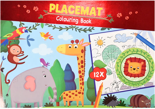 ROOST Malblock Tischset 30x42cm SC830 2 Stück assortiert