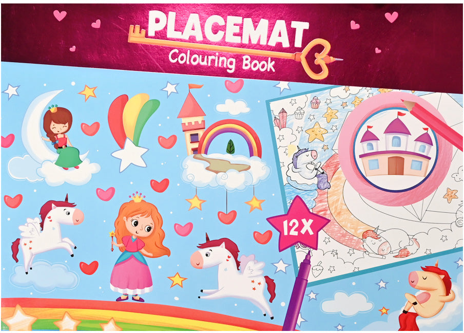 ROOST Malblock Tischset 30x42cm SC830 2 Stück assortiert