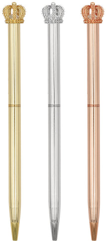 ROOST Kugelschreiber mit Krone TSKY-B03 farbig assortiert