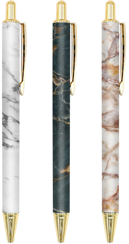 ROOST Kugelschreiber Marble Design TSKY-B2301 assortiert