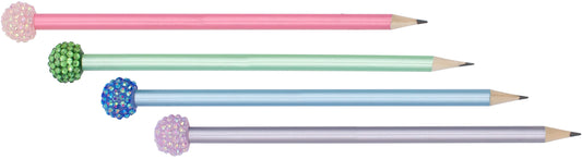 ROOST Bleistift Glitter Ball TSKY-P06 farbig assortiert