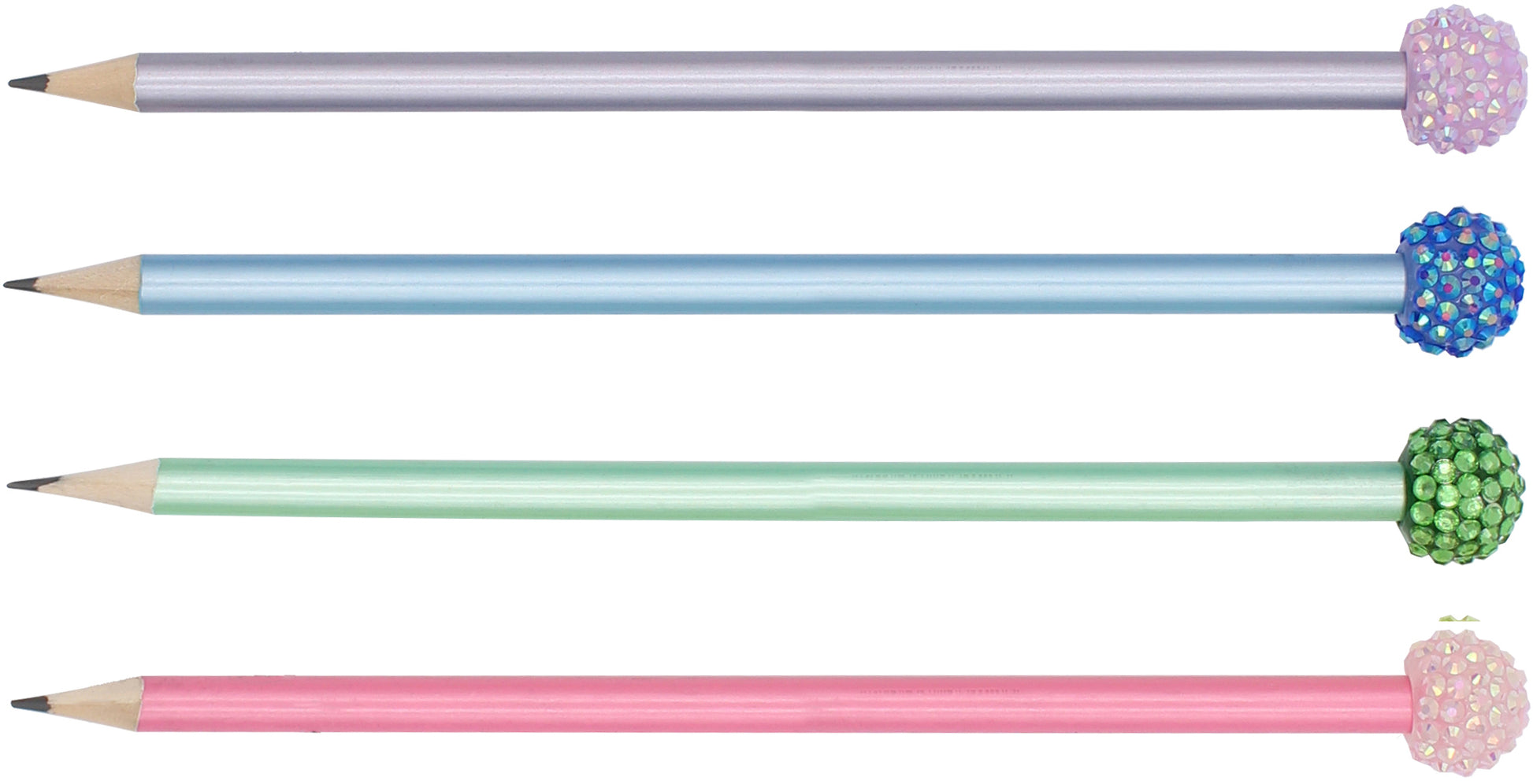 ROOST Bleistift Glitter Ball TSKY-P06 farbig assortiert