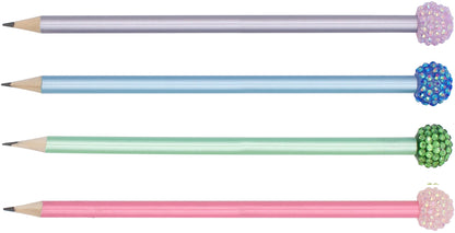 ROOST Bleistift Glitter Ball TSKY-P06 farbig assortiert