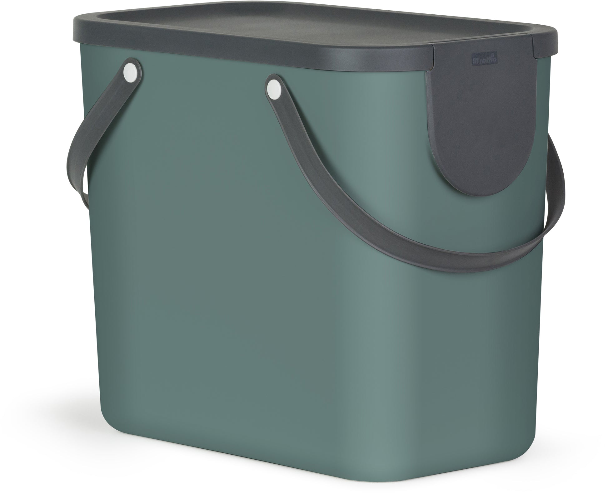 ROTHO Recyclingbox Albula 25l 1024905092 Mistletoe green 180x332x180mm