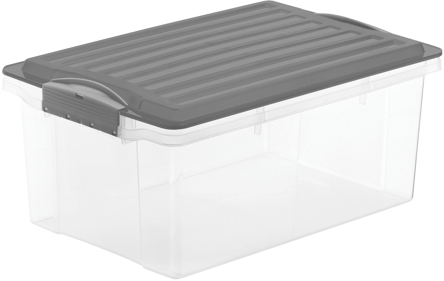 ROTHO Stapelbox Compact 13l 1776008812WS anthrazit/transparent