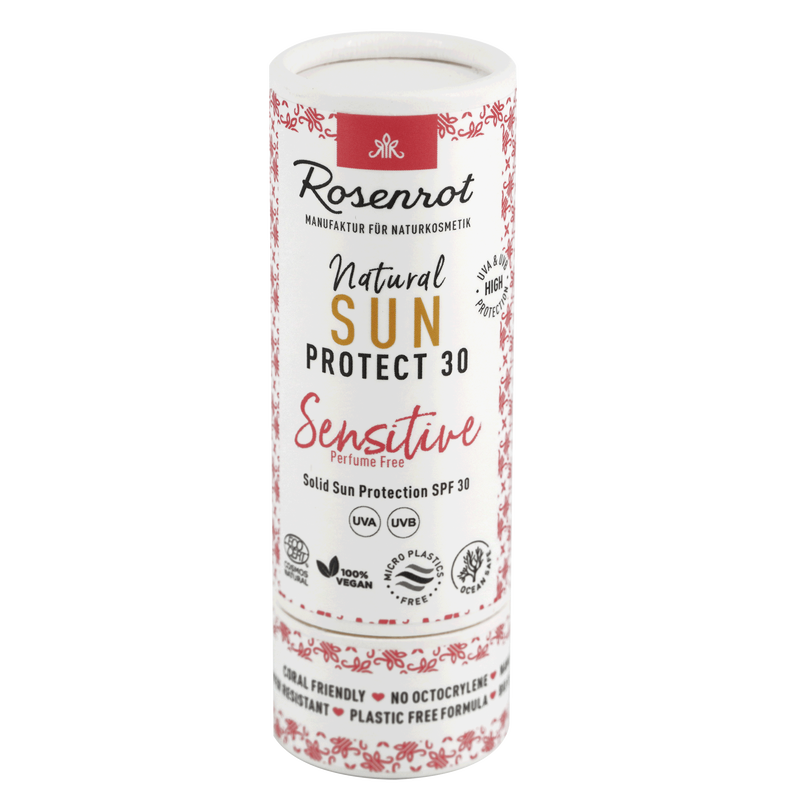 ROSENROT Sun Stick LSF 30 Pure duftfrei