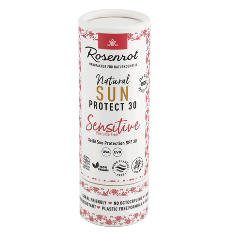 ROSENROT Sun Stick LSF 30 Pure duftfrei