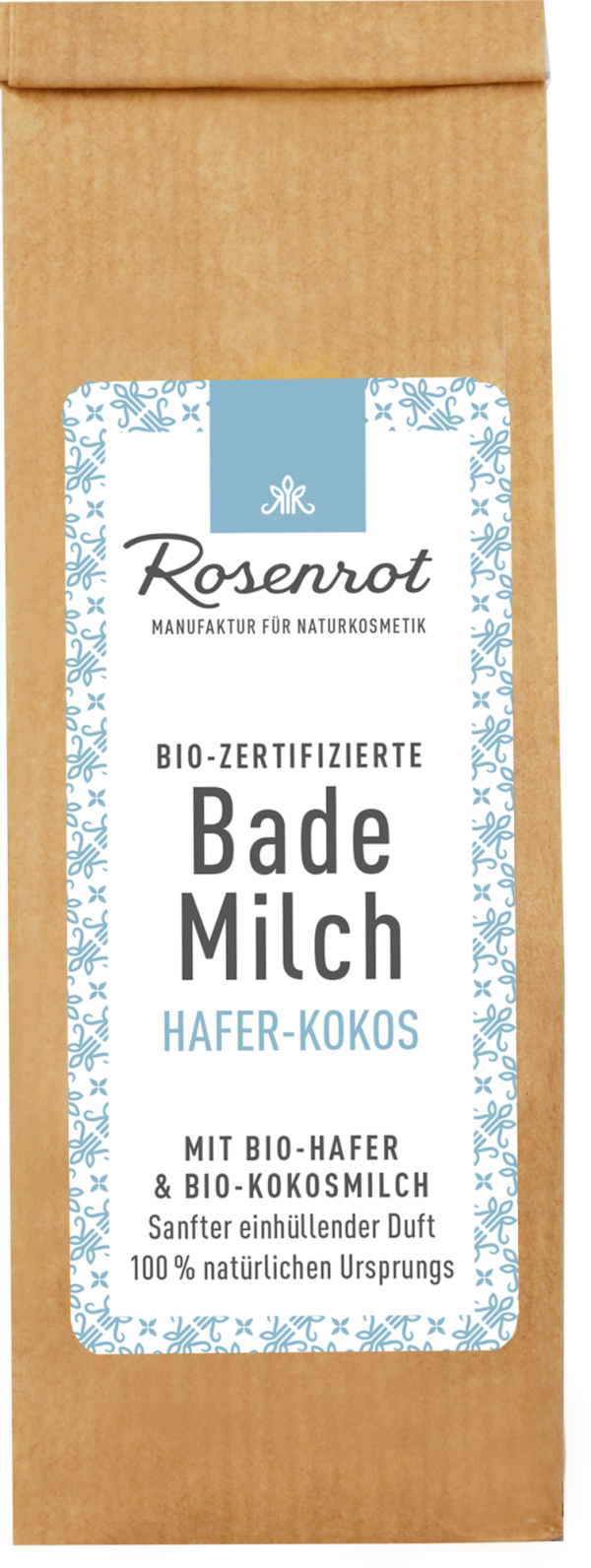 ROSENROT Bademilch Hafer-Kokos