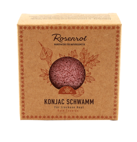 ROSENROT Konjac Sponge - Red Clay