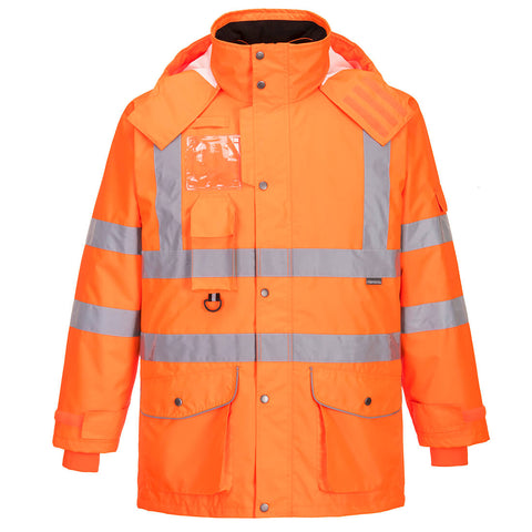 Warnschutz 7-in-1 Verkehrs-Jacke, RIS