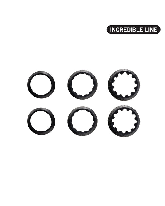 Daysaver - Anillos de compensación para un increíble montaje de manillar - Ajuste seguro, 6 piezas 🔧✨