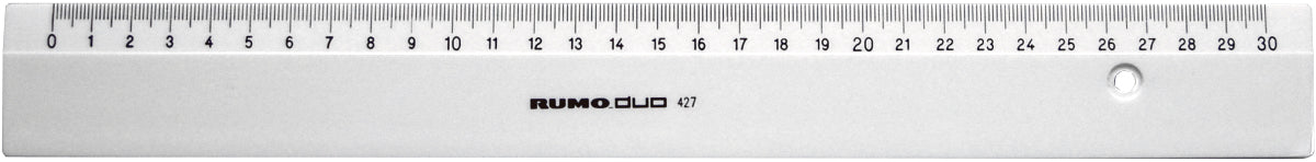 RUMOLD Schullineal 30cm 427/30 weiss
