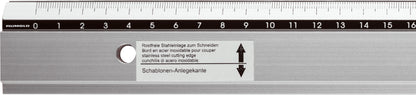 RUMOLD Zeichen-Schneidelineal 30cm 663/30 Alu