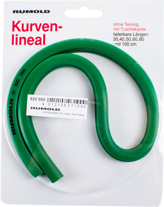 RUMOLD Flexibler Kurvenlineal 50cm 820050 ohne Teilung
