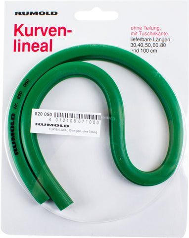 RUMOLD Flexibler Kurvenlineal 50cm 820050 ohne Teilung