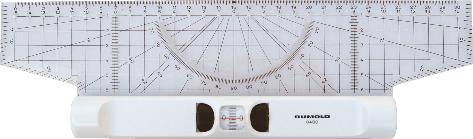 RUMOLD Rolllineal 30cm 8400 weiss