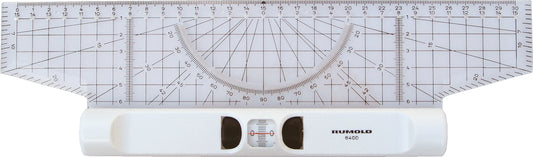 RUMOLD Rolllineal 30cm 8400 weiss