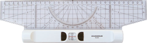 RUMOLD Rolllineal 30cm 8400 weiss