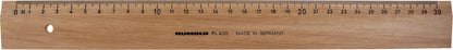 RUMOLD Flachlineal 30cm FL200/30 Buche
